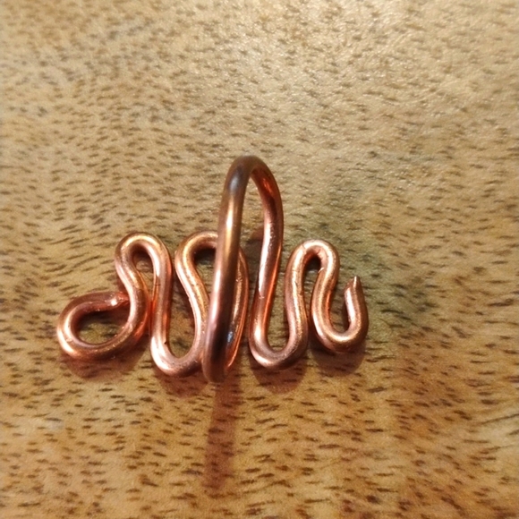 House of Negesti Kasai Copper Ring, Adjustable - Picture 3 of 4